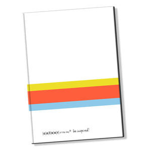 Hochwertiges Notizbuch | Formate DIN A4 + DIN A5 | Design-Cover "Exception for a Friend"