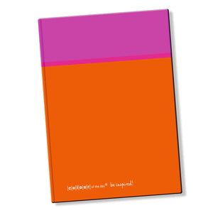 Hochwertiges Notizbuch | Formate DIN A4 + DIN A5 | Design-Cover "Subtle but powerful"