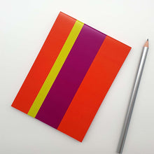 Notizblock für Kunstliebhaber | Format DIN A6 | Motiv "Be different!"