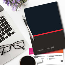 Hochwertiges Notizbuch | Formate DIN A4 + DIN A5 | Design-Cover "Red Door"