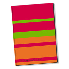 Hochwertiges Notizbuch | Formate DIN A4 + DIN A5 | Design-Cover "Happy Hour"