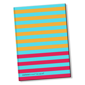 Hochwertiges Notizbuch | Formate DIN A4 + DIN A5 | Design-Cover "Caribbean Sundowner"