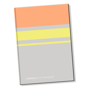 Hochwertiges Notizbuch | Formate DIN A4 + DIN A5 | Design-Cover "Sweet Memories"
