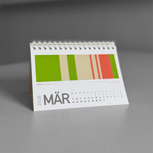 Fröhlicher Tischkalender "Colour Explosion" 2026 | Format DIN A6