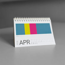 Fröhlicher Tischkalender "Colour Explosion" 2026 | Format DIN A6