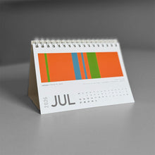 Fröhlicher Tischkalender "Colour Explosion" 2026 | Format DIN A6