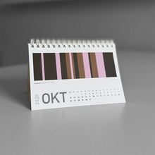 Fröhlicher Tischkalender "Colour Explosion" 2026 | Format DIN A6