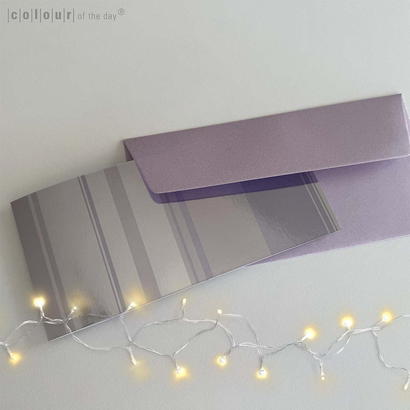 Weihnachtskarte “Peace on Earth” | Klappkarte DIN lang mit hochwertigem Kuvert