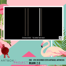 Artwork: "You better look twice!" – Sonderedition Artbox.Project Miami 2.0 - Acrylglasbild - |c|o|l|o|u|r| of the day®