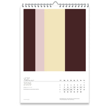 Großformatiger, moderner Kunstkalender 2026 | Format DIN A2 | WallArt Colour Explosion