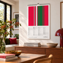 Wandkalender 2027 DIN A2 – Moderner Kunstkalender | Colour Explosion