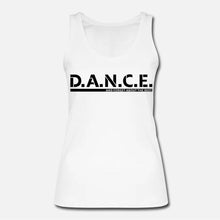 Damen Bio Tank Top: "D.A.N.C.E." – 6 Farben zur Auswahl - Bekleidung - |c|o|l|o|u|r| of the day®