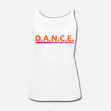 Damen Premium Tank Top: "D.A.N.C.E." – 8 Farben zur Auswahl - Bekleidung - |c|o|l|o|u|r| of the day®