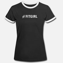 Damen Retro - Shirt "FITGIRL" – 5 Farben zur Auswahl - Bekleidung - |c|o|l|o|u|r| of the day®