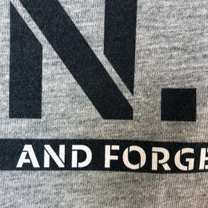 Damen Vintage T - Shirt: "D.A.N.C.E." – Cool Grey / Multicolor - Bekleidung - |c|o|l|o|u|r| of the day®