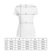 Damen Vintage T - Shirt: "D.A.N.C.E." – Deep Black / Multicolor - Bekleidung - |c|o|l|o|u|r| of the day®
