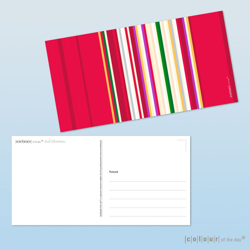 Fröhliche Maxipostkarte "Let's party!" - Postkarte - |c|o|l|o|u|r| of the day®