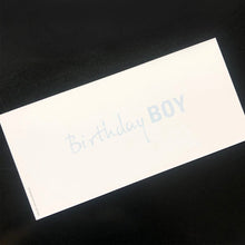Geburtstagskarte mit Kuvert "Birthday BOY" - Geburtstagskarte - |c|o|l|o|u|r| of the day®