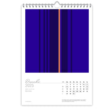 Großformatiger, moderner Kunstkalender 2025 | Format DIN A2 | Blue Dreams - Kalender - |c|o|l|o|u|r| of the day®