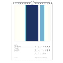 Großformatiger, moderner Kunstkalender 2025 | Format DIN A2 | Blue Dreams - Kalender - |c|o|l|o|u|r| of the day®