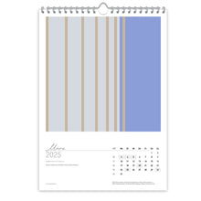 Großformatiger, moderner Kunstkalender 2025 | Format DIN A2 | Blue Dreams - Kalender - |c|o|l|o|u|r| of the day®