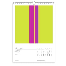 Großformatiger, moderner Kunstkalender 2025 | Format DIN A2 | Green Serenity - Kalender - |c|o|l|o|u|r| of the day®