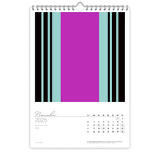 Großformatiger, moderner Kunstkalender 2025 | Format DIN A2 | Pink Edition - Kalender - |c|o|l|o|u|r| of the day®