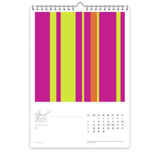 Großformatiger, moderner Kunstkalender 2025 | Format DIN A2 | Pink Edition - Kalender - |c|o|l|o|u|r| of the day®