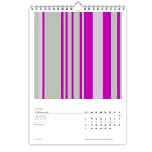 Großformatiger, moderner Kunstkalender 2025 | Format DIN A2 | Pink Edition - Kalender - |c|o|l|o|u|r| of the day®