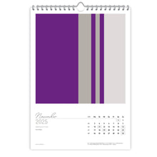 Großformatiger, moderner Kunstkalender 2025 | Format DIN A2 | WallArt Colour Explosion - Kalender - |c|o|l|o|u|r| of the day®