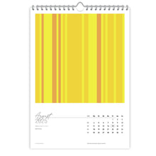 Großformatiger, moderner Kunstkalender 2025 | Format DIN A2 | WallArt Colour Explosion - Kalender - |c|o|l|o|u|r| of the day®