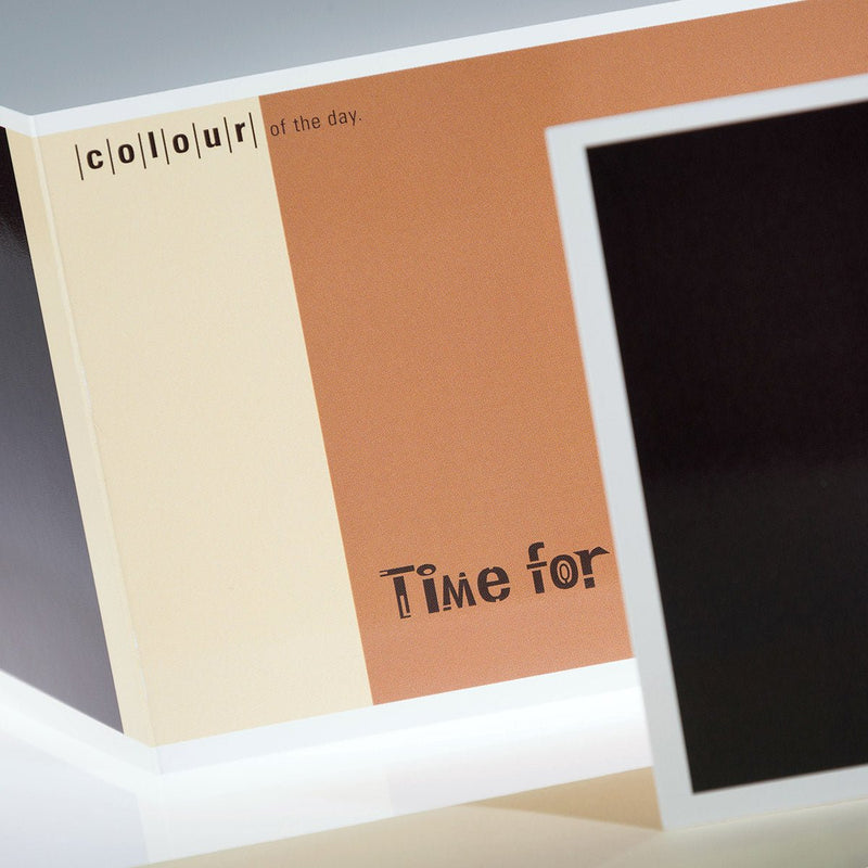 Grußkarte mit Kuvert: "Time for a Coffee - break!" - Grußkarte - |c|o|l|o|u|r| of the day®