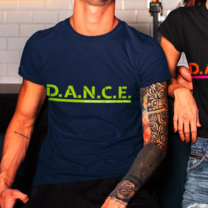 Herren Vintage T - Shirt: "D.A.N.C.E." – Navy - Bekleidung - |c|o|l|o|u|r| of the day®