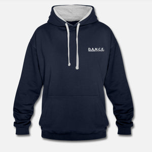 Hipper Kontrast - Hoodie "D.A.N.C.E." – 9 Farben zur Auswahl – (Unisex) - Bekleidung - |c|o|l|o|u|r| of the day®