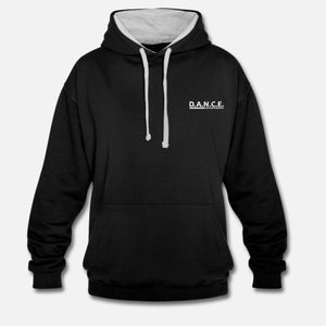 Hipper Kontrast - Hoodie "D.A.N.C.E." – 9 Farben zur Auswahl – (Unisex) - Bekleidung - |c|o|l|o|u|r| of the day®