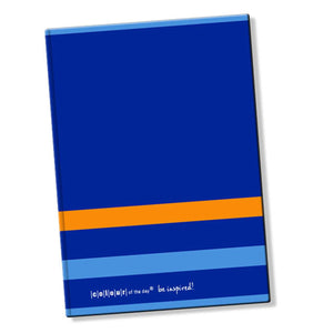 Hochwertiges Notizbuch | Formate DIN A4 + DIN A5 | Design - Cover "Blue is all I ever wanted" - Notizbuch - |c|o|l|o|u|r| of the day®