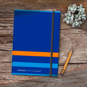 Hochwertiges Notizbuch | Formate DIN A4 + DIN A5 | Design - Cover "Blue is all I ever wanted" - Notizbuch - |c|o|l|o|u|r| of the day®