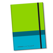 Hochwertiges Notizbuch | Formate DIN A4 + DIN A5 | Design - Cover "HOPE" - Notizbuch - |c|o|l|o|u|r| of the day®