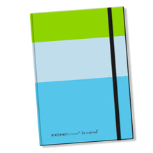 Hochwertiges Notizbuch | Formate DIN A4 + DIN A5 | Design - Cover "Take it easy today" - Notizbuch - |c|o|l|o|u|r| of the day®