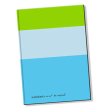 Hochwertiges Notizbuch | Formate DIN A4 + DIN A5 | Design - Cover "Take it easy today" - Notizbuch - |c|o|l|o|u|r| of the day®