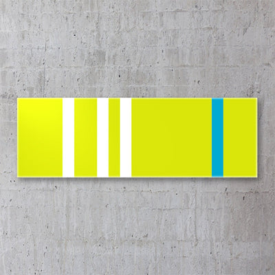 Modernes Acrylglasbild | Ausstellungsstück | Format 100x33cm | Titel "Summer Vacation" - Acrylglasbild - |c|o|l|o|u|r| of the day®