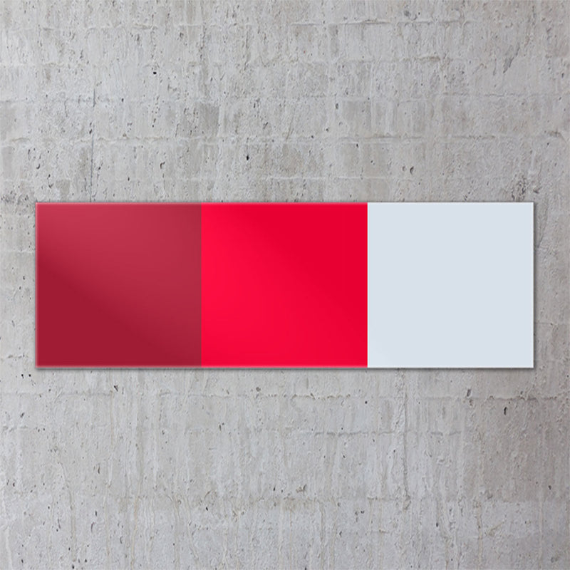 Modernes Acrylglasbild glänzend | Größen XXS – XXL | Wandbild "Fire & Ice" - Acrylglasbild - |c|o|l|o|u|r| of the day®