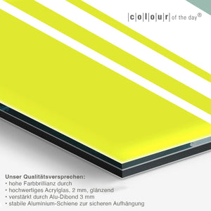 Modernes Acrylglasbild glänzend | Größen XXS – XXL | Wandbild "Light and Happiness" - Acrylglasbild - |c|o|l|o|u|r| of the day®