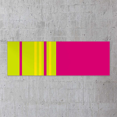 Modernes Acrylglasbild glänzend | Größen XXS – XXL | Wandbild "Scream and Shout" - Acrylglasbild - |c|o|l|o|u|r| of the day®