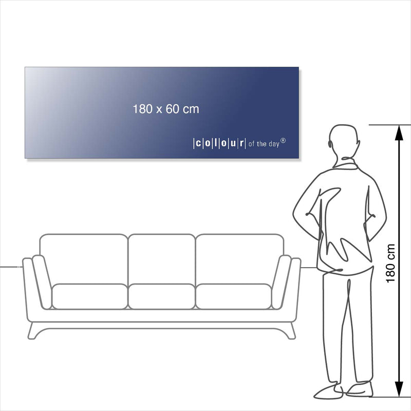 Modernes Acrylglasbild glänzend | Größen XXS – XXL | Wandbild "Simply hot" - Acrylglasbild - |c|o|l|o|u|r| of the day®