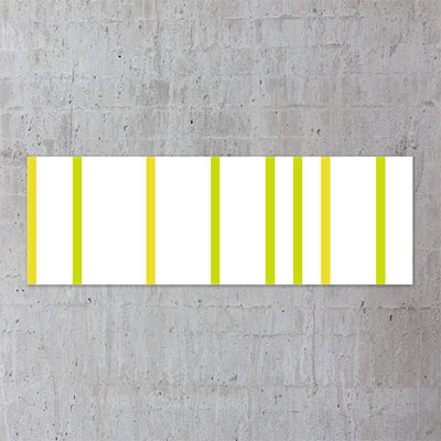 Modernes Acrylglasbild glänzend | Größen XXS – XXL | Wandbild "Summer in Town". - Acrylglasbild - |c|o|l|o|u|r| of the day®