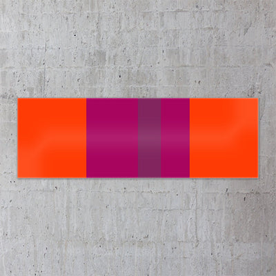 Modernes Acrylglasbild glänzend | Größen XXS – XXL | Wandbild "Summer Nights" - Acrylglasbild - |c|o|l|o|u|r| of the day®