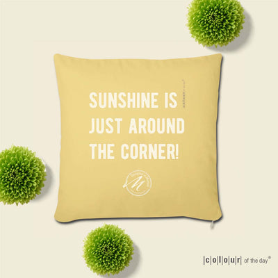Sommerlicher Kissenbezug "Sunshine" - Wohnaccessoires - |c|o|l|o|u|r| of the day®
