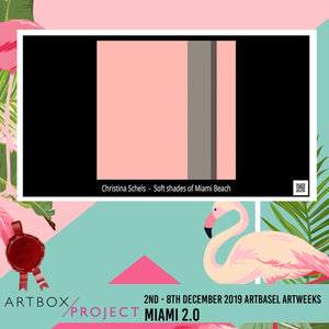 Sonderedition Artbox.Project Miami 2.0: "Soft Shades of Miami Beach" - Acrylglasbild - |c|o|l|o|u|r| of the day®