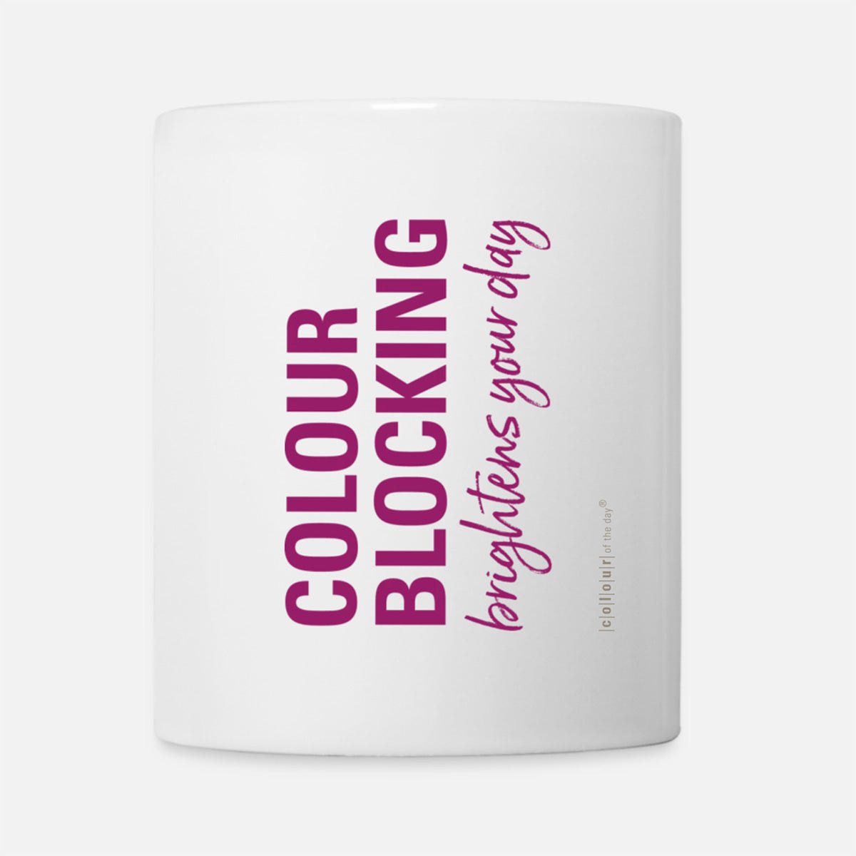 Tasse „Colour Blocking“ – Bring Farbe in Deinen Tag 🎨 | Keramik, 325ml - Tasse - |c|o|l|o|u|r| of the day®